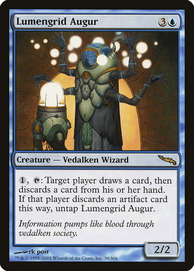 Lumengrid Augur 39/306 (Mirrodin)  | Chromatic Games