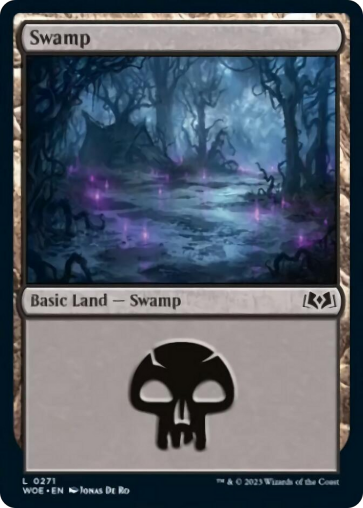 Swamp (0271) [Wilds of Eldraine] | Chromatic Games