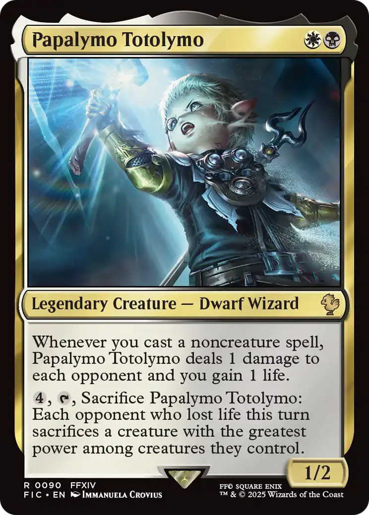 Papalymo Totolymo [FINAL FANTASY Commander] | Chromatic Games