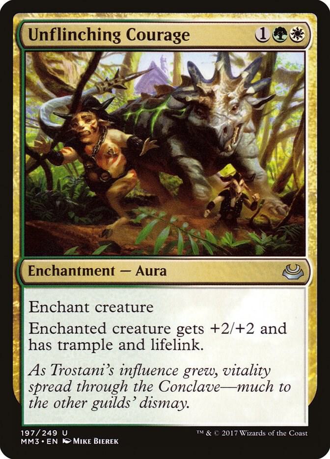 Unflinching Courage 197/249 (Modern Masters 2017)  | Chromatic Games