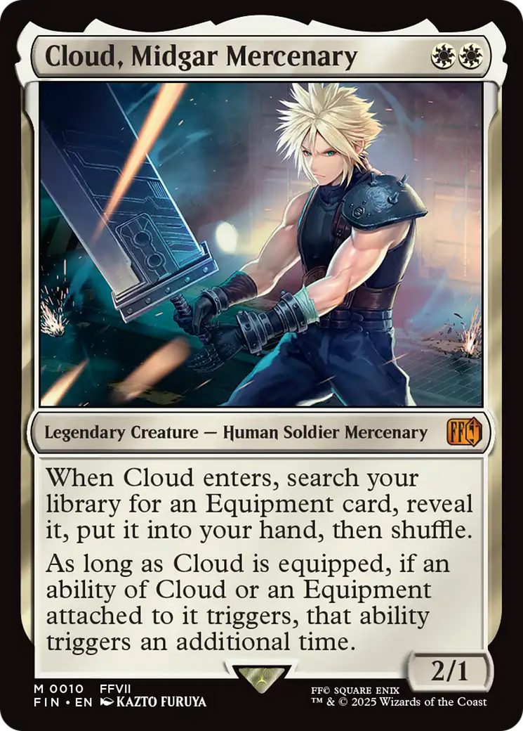 Cloud, Midgar Mercenary [FINAL FANTASY] | Chromatic Games