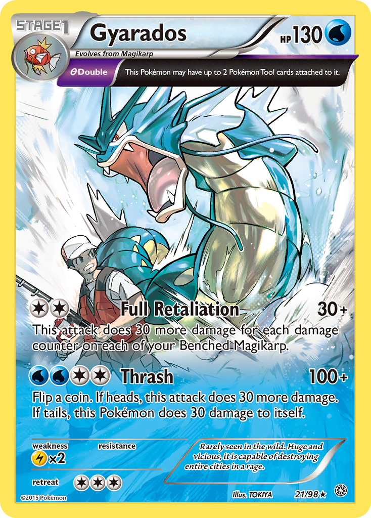 Gyarados (21/98) [XY: Ancient Origins] | Chromatic Games