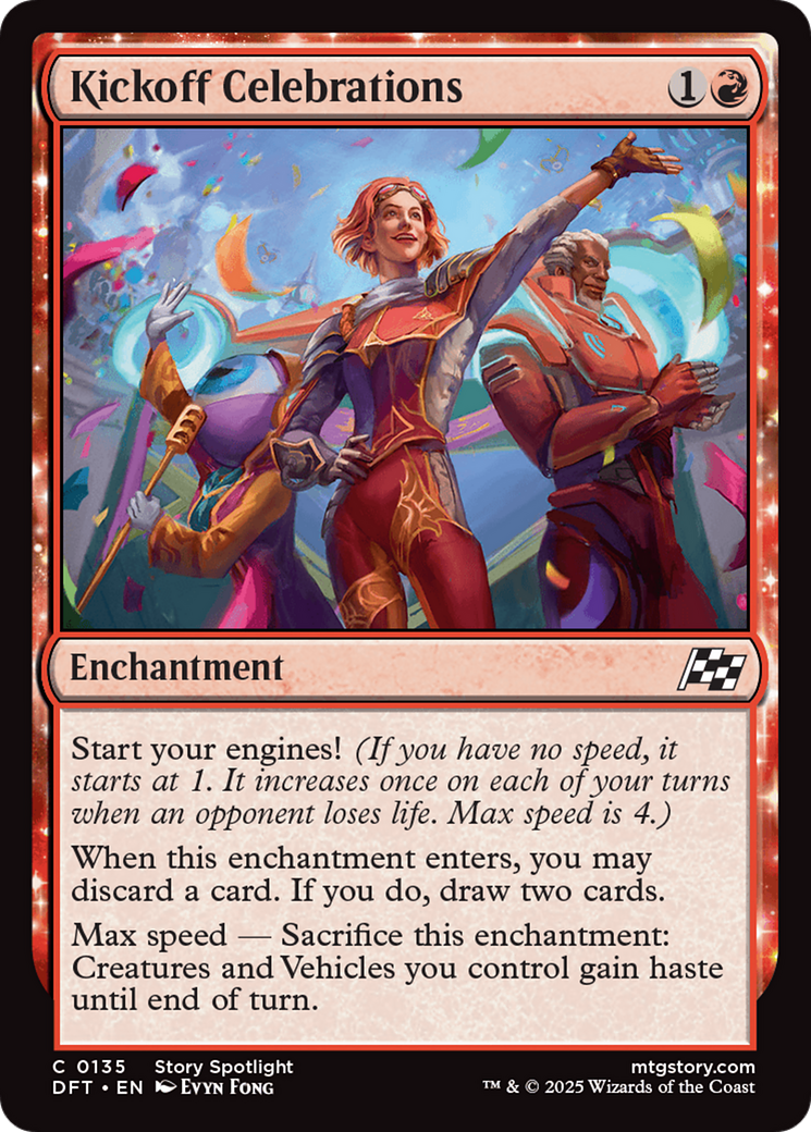 Kickoff Celebrations [Aetherdrift] | Chromatic Games