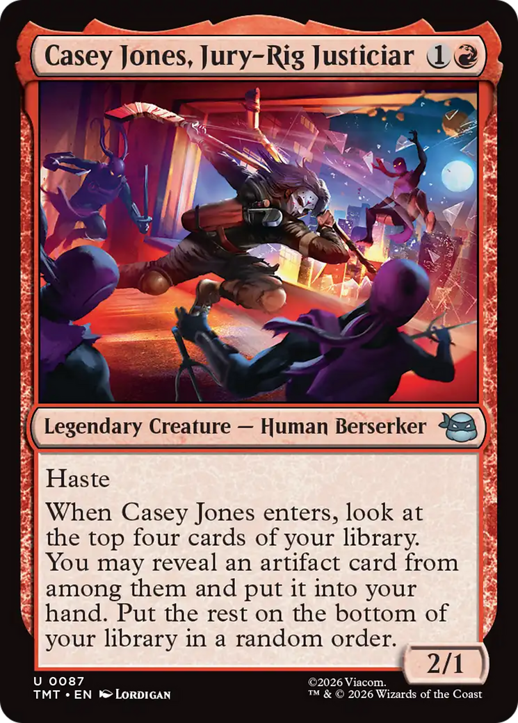 Casey Jones, Jury-Rig Justiciar [Teenage Mutant Ninja Turtles] | Chromatic Games