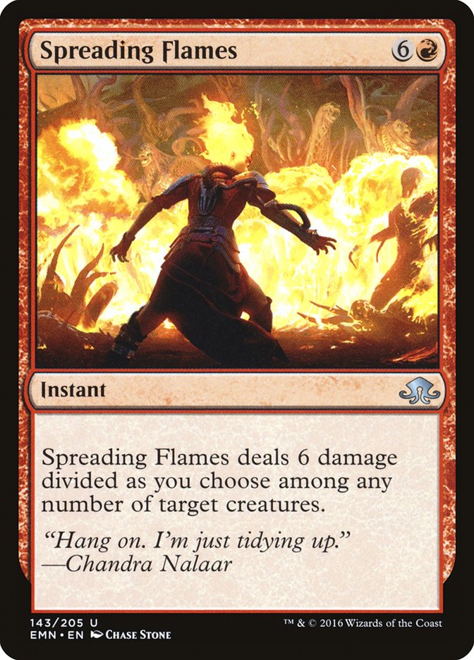 Spreading Flames 143/205 (Eldritch Moon)  | Chromatic Games