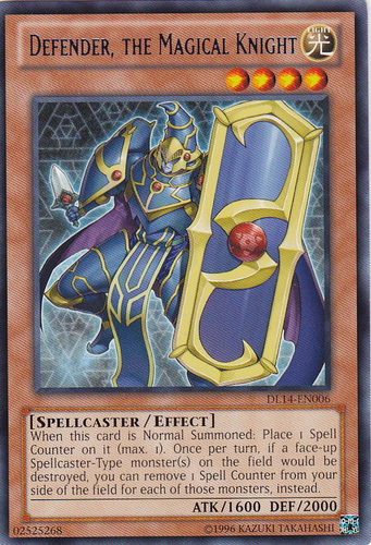 Defender, the Magical Knight (Blue) [DL14-EN006] Rare | Chromatic Games