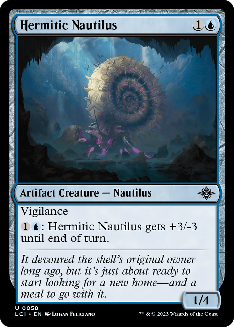 Hermitic Nautilus [The Lost Caverns of Ixalan] | Chromatic Games