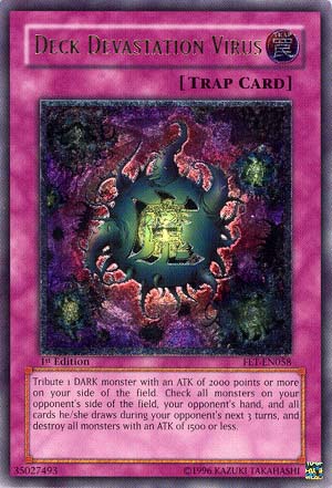 Deck Devastation Virus [FET-EN058] Ultimate Rare | Chromatic Games