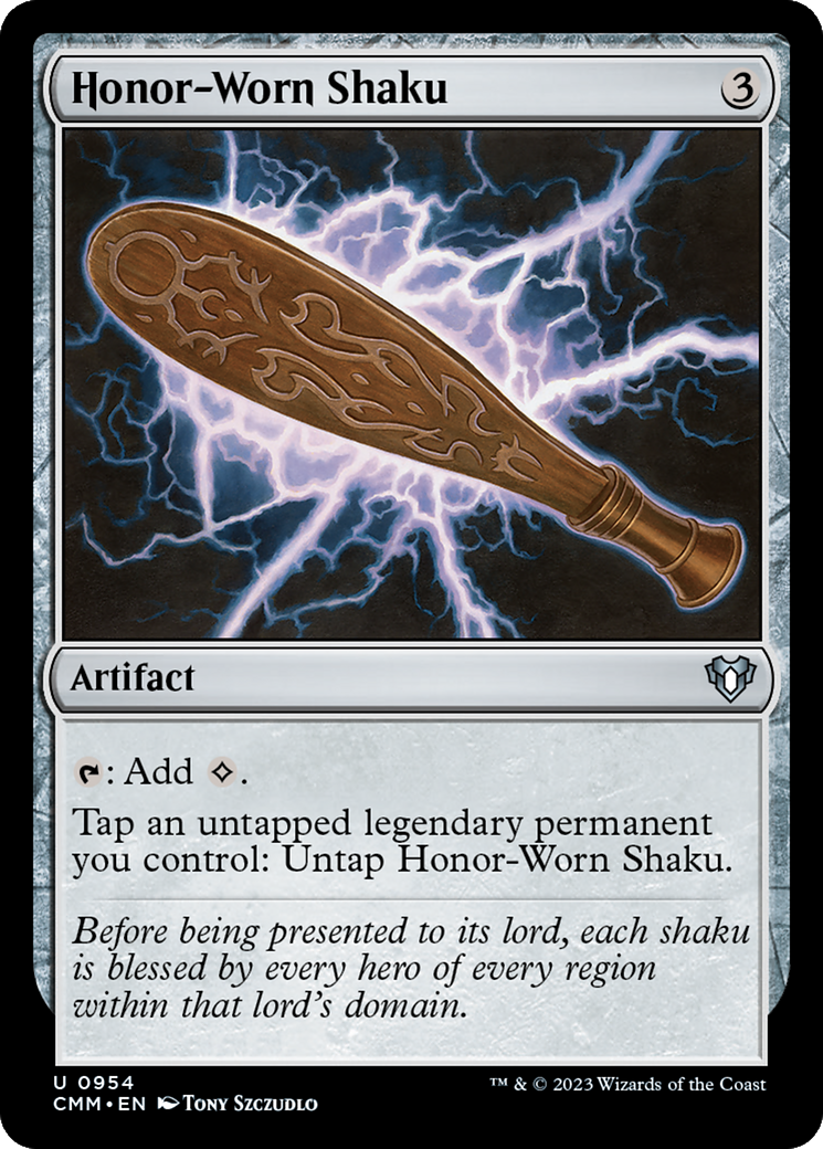 Honor-Worn Shaku [Commander Masters] | Chromatic Games