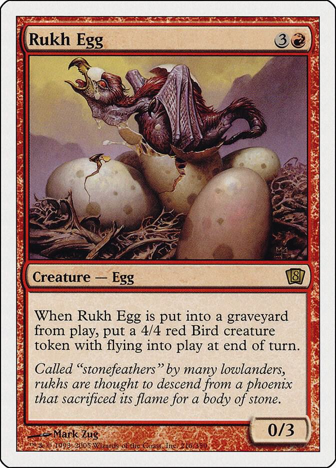 Rukh Egg 216/350 (8th Edition)  | Chromatic Games