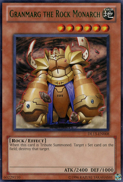 Granmarg the Rock Monarch (Green) [DL13-EN008] Rare | Chromatic Games