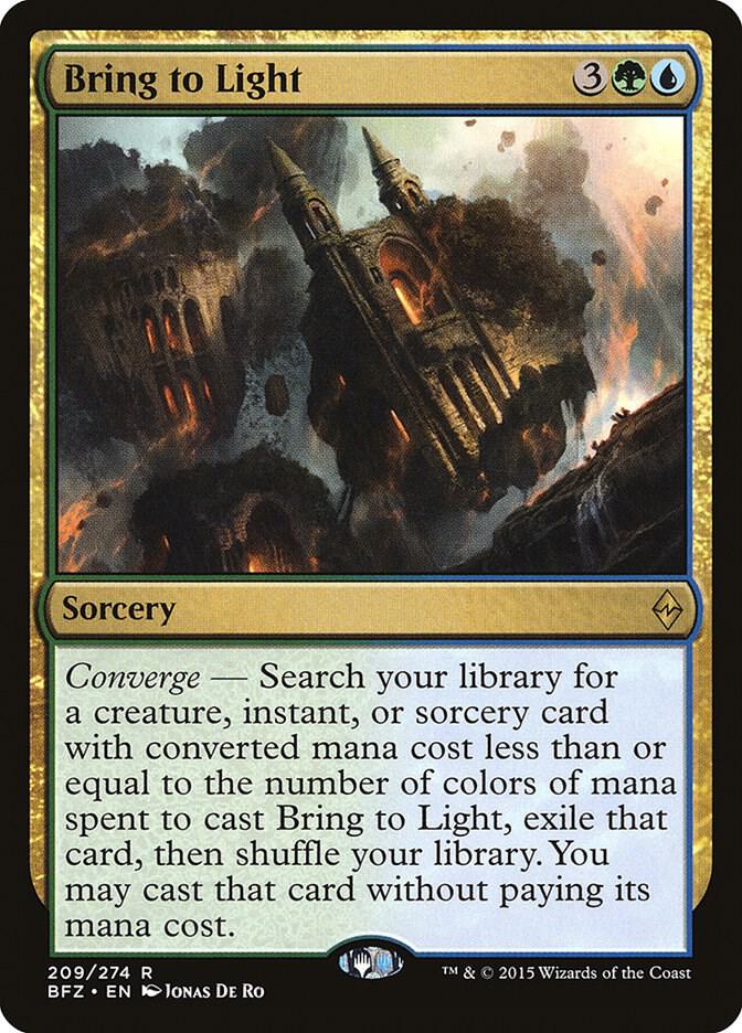 Bring to Light 209/274 (Battle for Zendikar)  | Chromatic Games