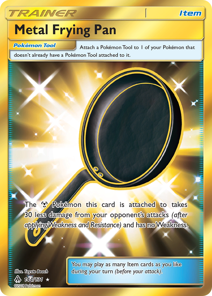 Metal Frying Pan (144/131) [Sun & Moon: Forbidden Light] | Chromatic Games