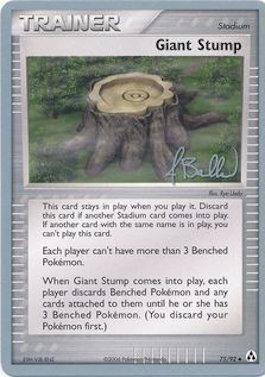 Giant Stump (75/92) (Eeveelutions - Jimmy Ballard) [World Championships 2006] | Chromatic Games