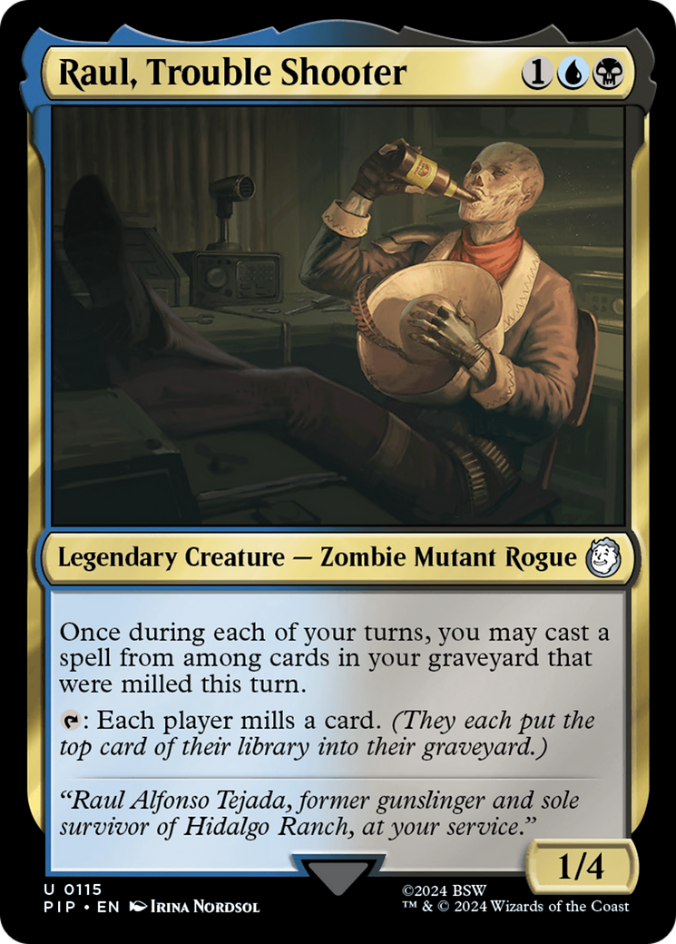 Raul, Trouble Shooter [Fallout] | Chromatic Games