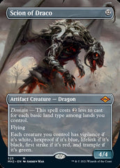 Scion of Draco (Borderless Alternate Art) [Modern Horizons 2] | Chromatic Games