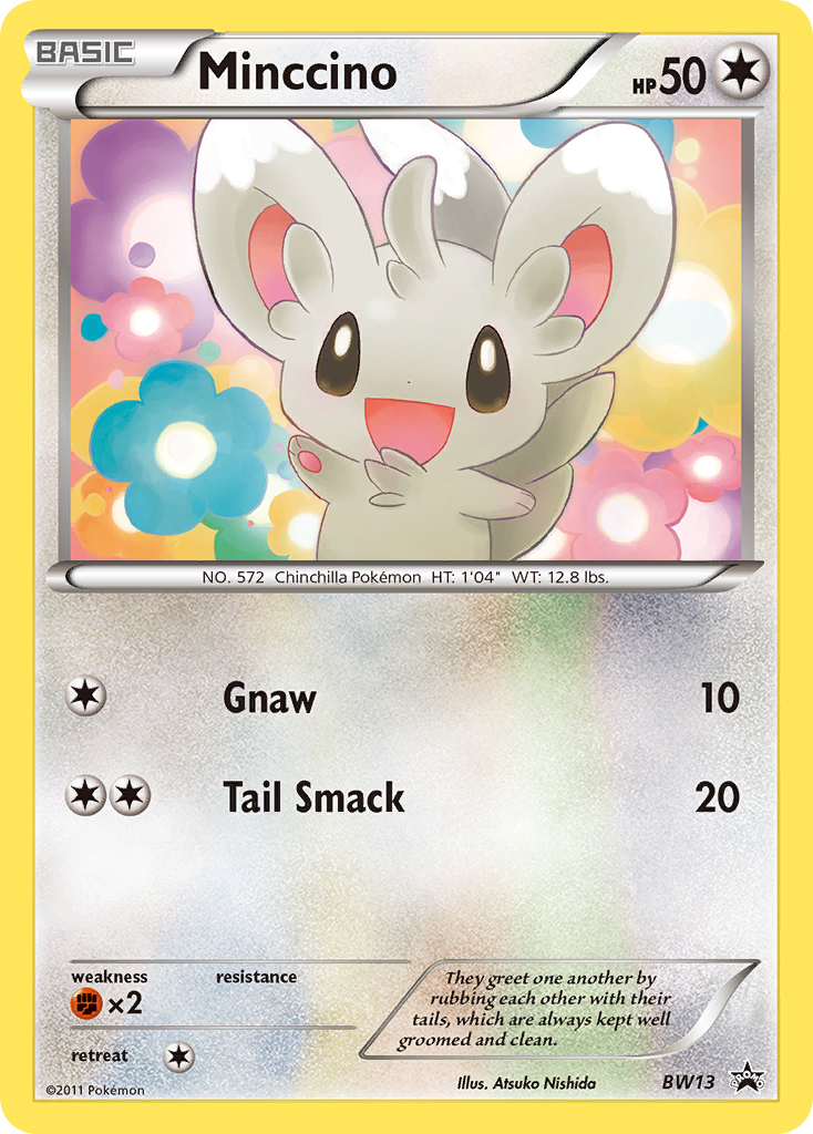 Minccino (BW13) (Cracked Ice Holo) [Black & White: Black Star Promos] | Chromatic Games