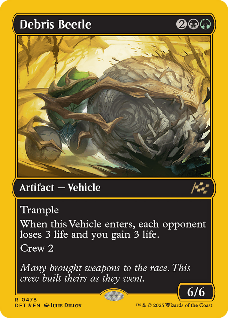 Debris Beetle (First-Place Foil) [Aetherdrift] | Chromatic Games