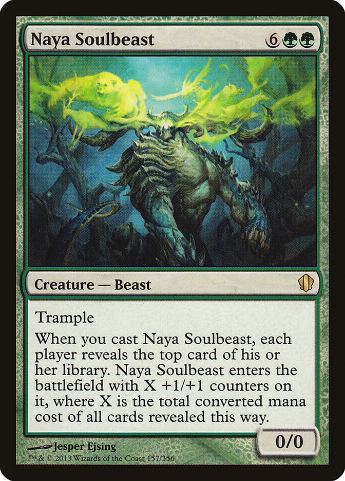 Naya Soulbeast 157/356 (Commander 2013)  | Chromatic Games