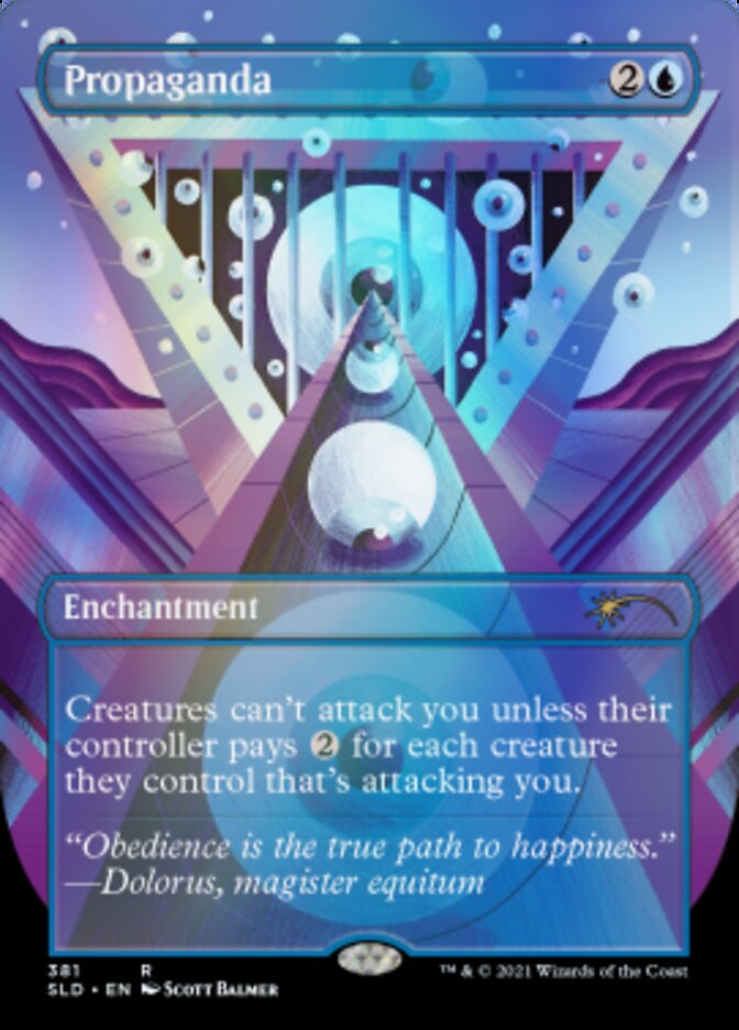 Propaganda // Propaganda (Borderless) [Secret Lair Drop Series] | Chromatic Games