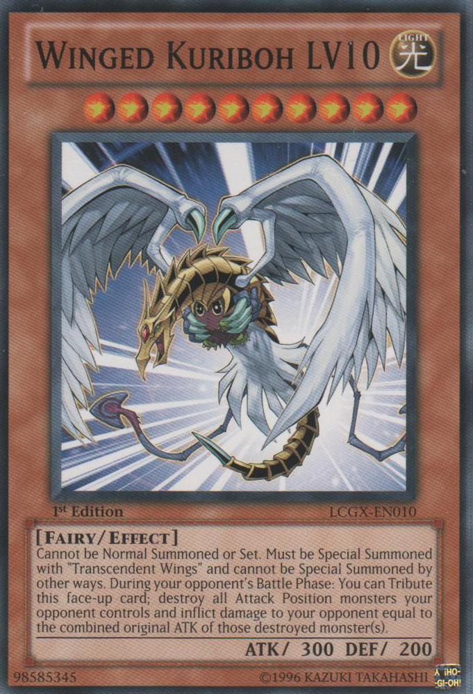 Winged Kuriboh LV10 [LCGX-EN010] Common | Chromatic Games