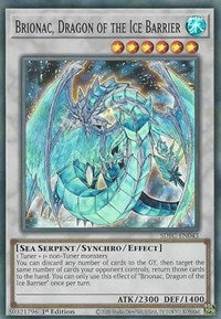 Brionac, Dragon of the Ice Barrier [SDFC-EN043] Super Rare | Chromatic Games