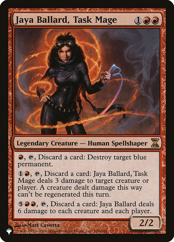 Jaya Ballard, Task Mage [The List] | Chromatic Games