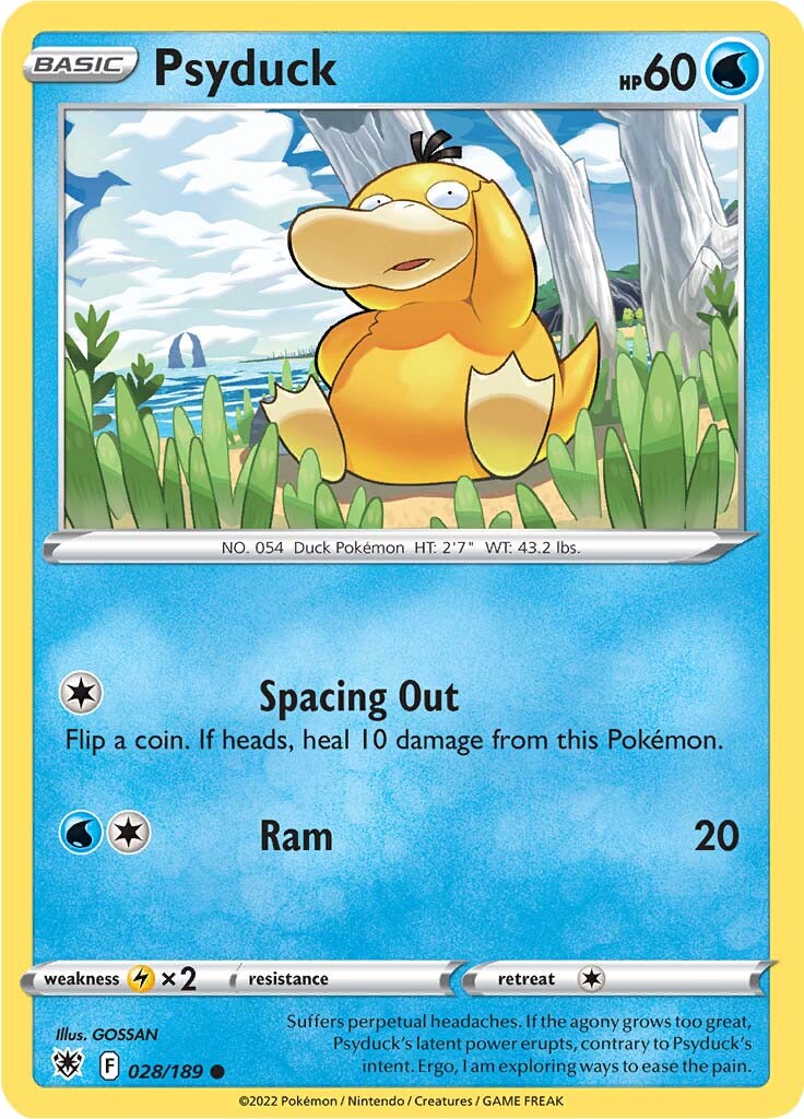 Psyduck (028/189) [Sword & Shield: Astral Radiance] | Chromatic Games