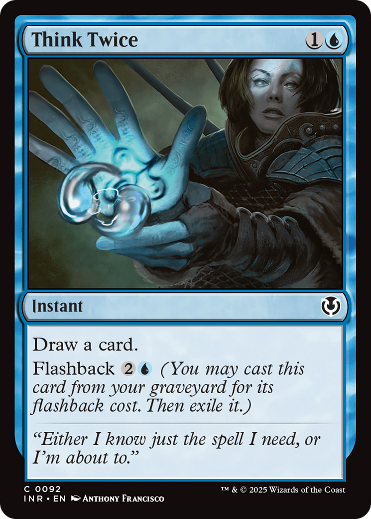 Think Twice [Innistrad Remastered] | Chromatic Games