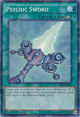 Psychic Sword [BP03-EN163] Shatterfoil Rare | Chromatic Games