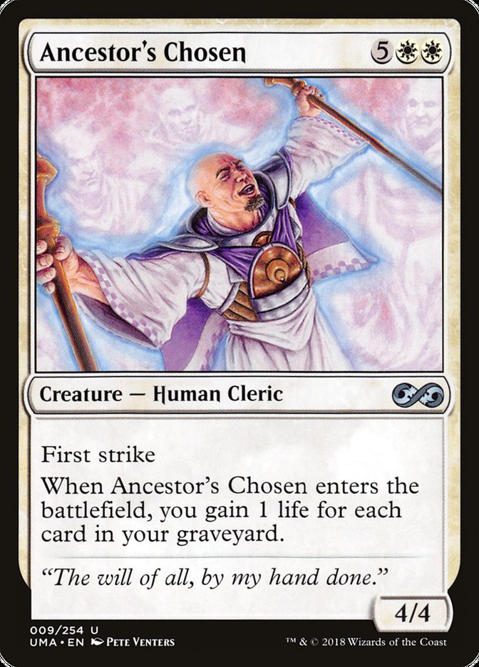 Ancestor's Chosen 9/254 (Ultimate Masters)  | Chromatic Games