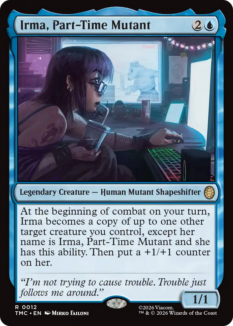 Irma, Part-Time Mutant [Teenage Mutant Ninja Turtles Commander] | Chromatic Games