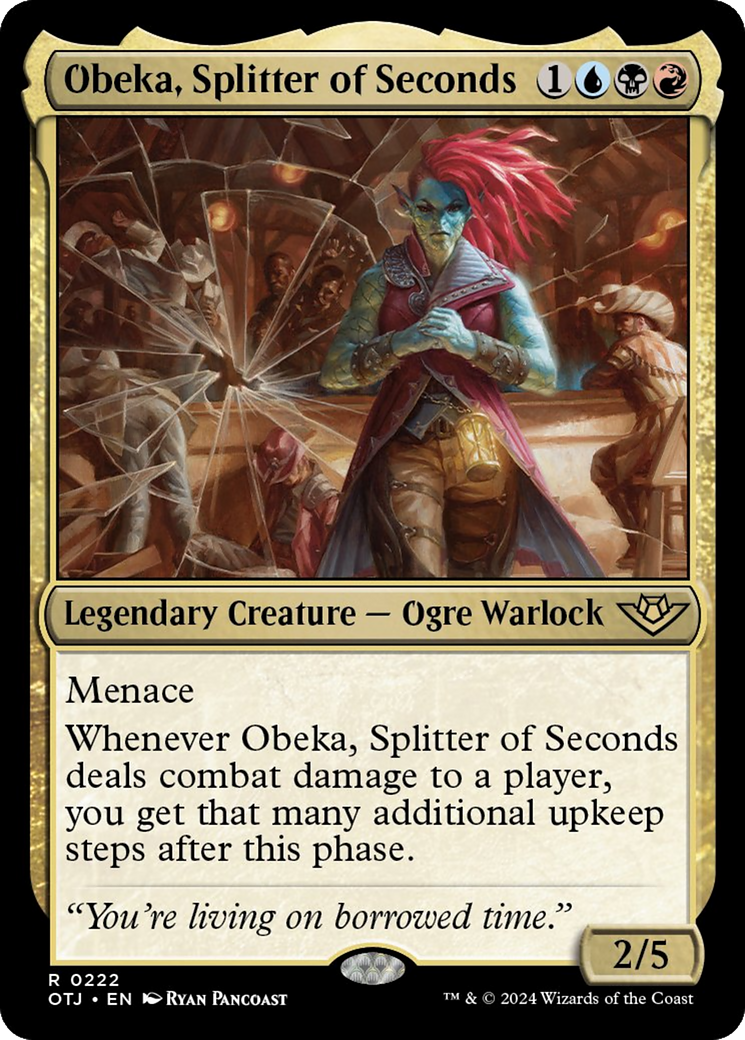 Obeka, Splitter of Seconds [Outlaws of Thunder Junction] | Chromatic Games