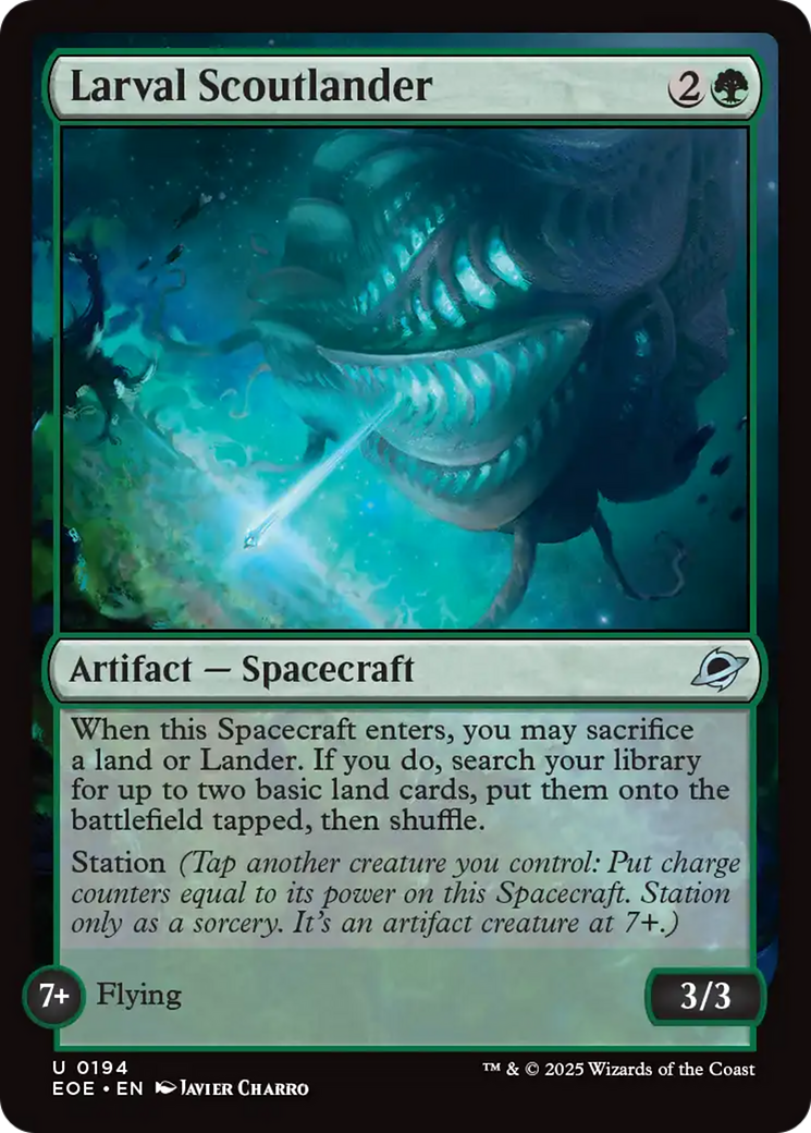 Larval Scoutlander [Edge of Eternities] | Chromatic Games