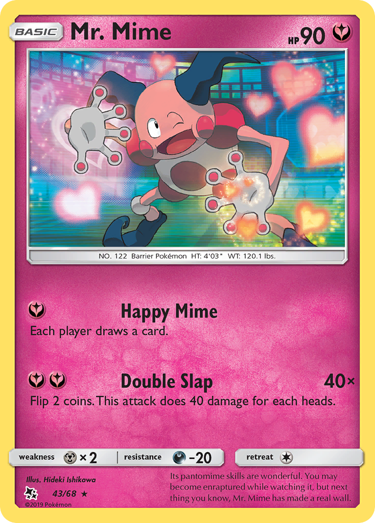 Mr. Mime (43/68) [Sun & Moon: Hidden Fates] | Chromatic Games