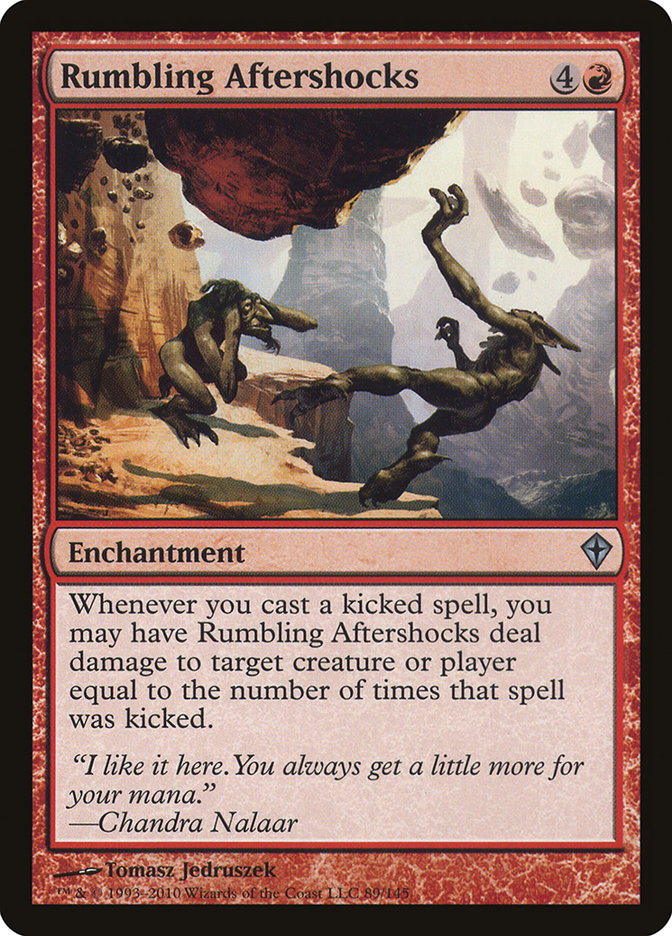 Rumbling Aftershocks 89/145 (Worldwake)  | Chromatic Games