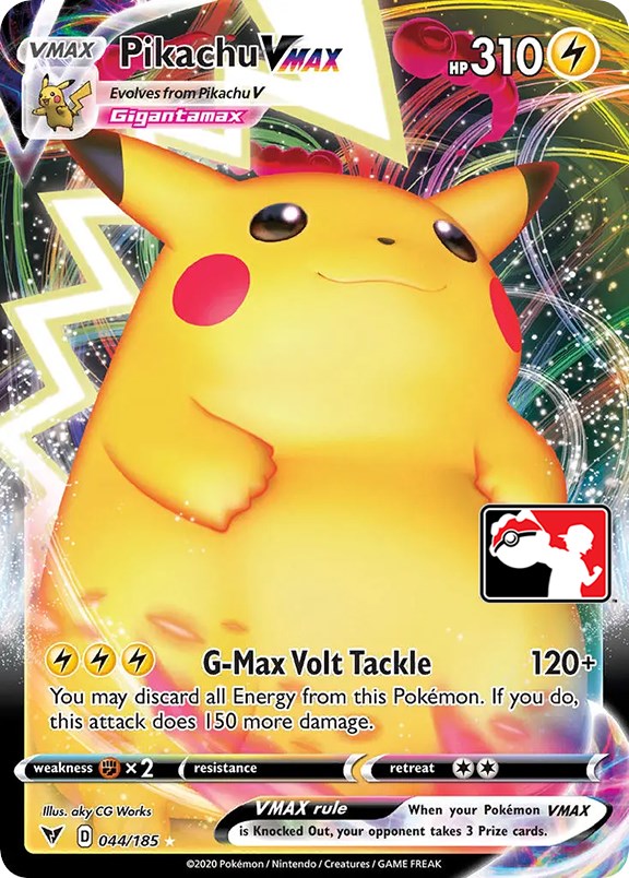 Pikachu VMAX (044/185) [Prize Pack Series One] | Chromatic Games