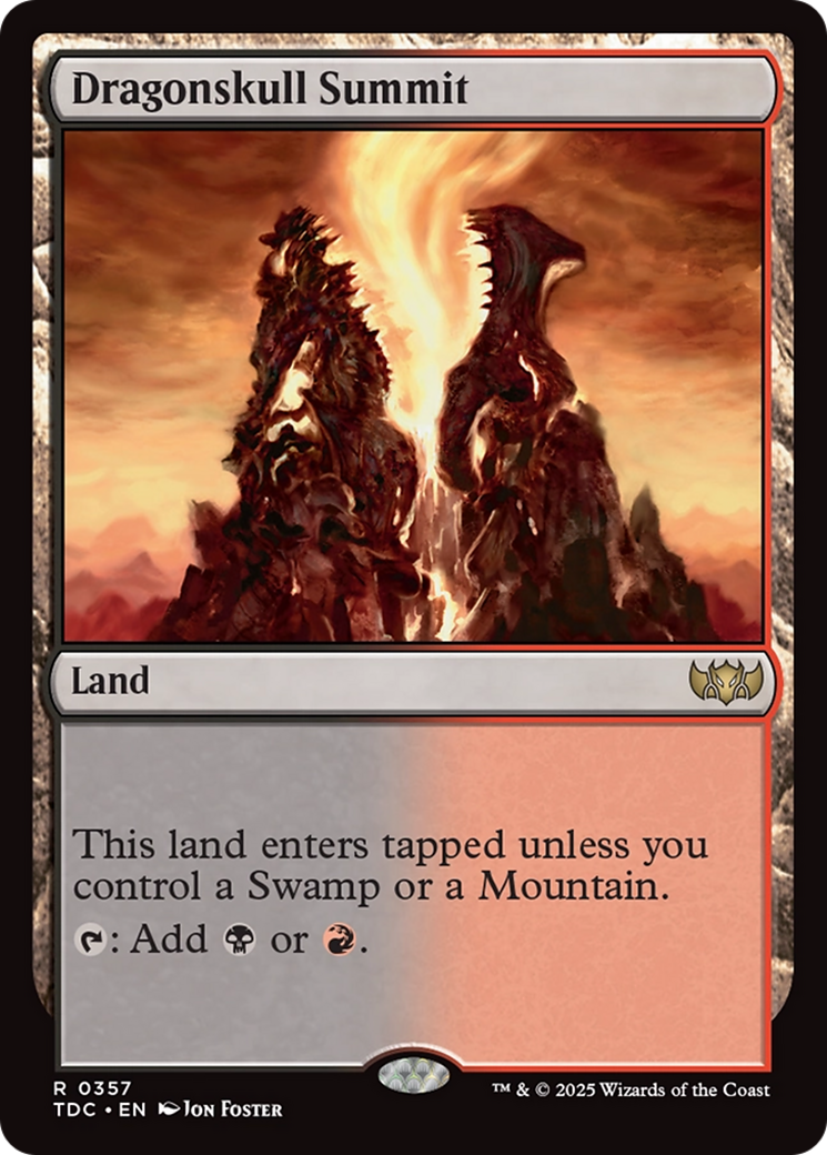 Dragonskull Summit [Tarkir: Dragonstorm Commander] | Chromatic Games