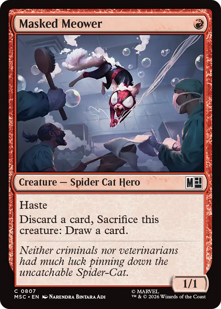 Masked Meower [Marvel Super Heroes Commander] | Chromatic Games