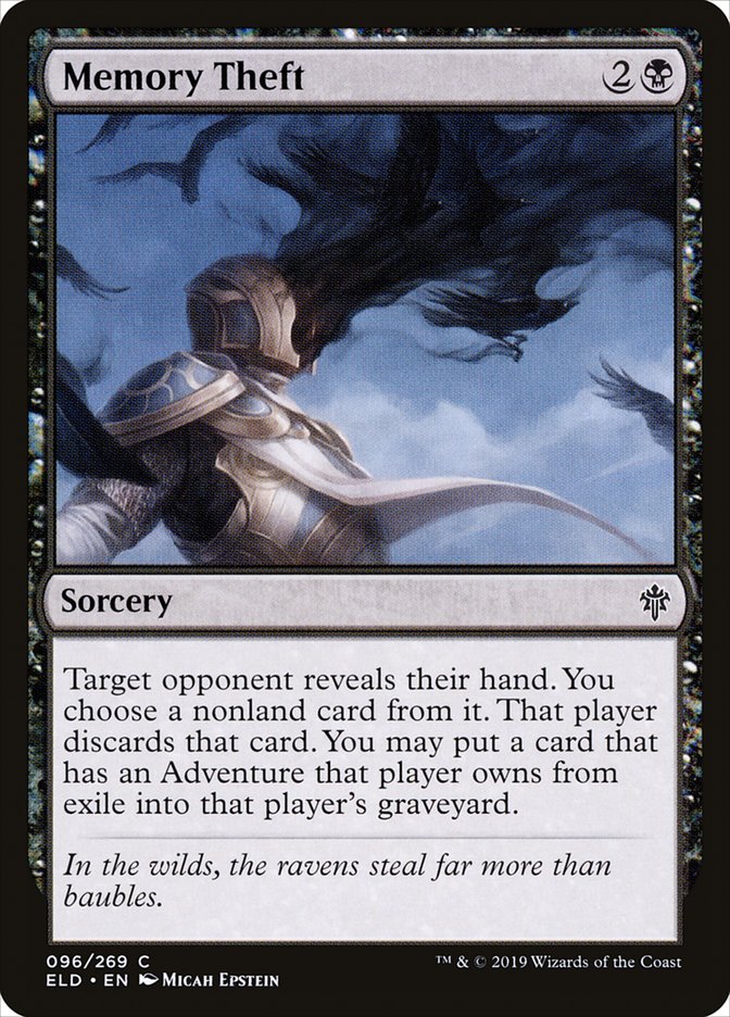 Memory Theft 96/269 (Throne of Eldraine)  | Chromatic Games