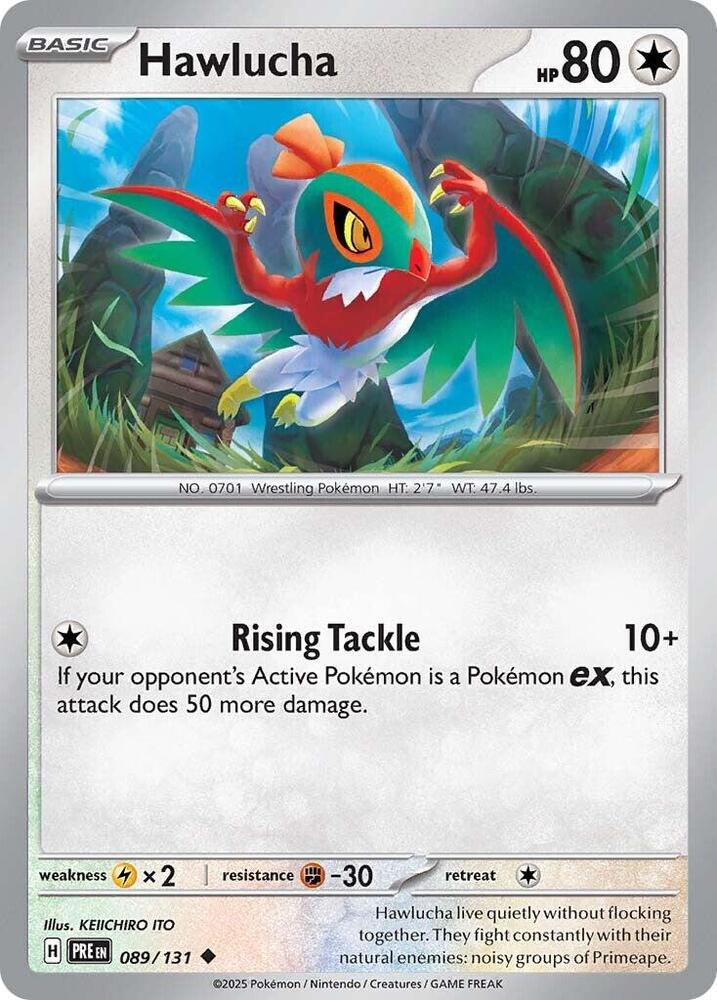 Hawlucha (089/131) [Scarlet & Violet: Prismatic Evolutions] | Chromatic Games