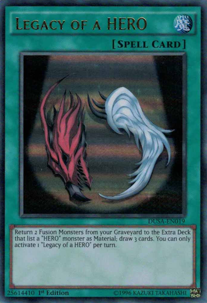 Legacy of a Hero [DUSA-EN019] Ultra Rare | Chromatic Games