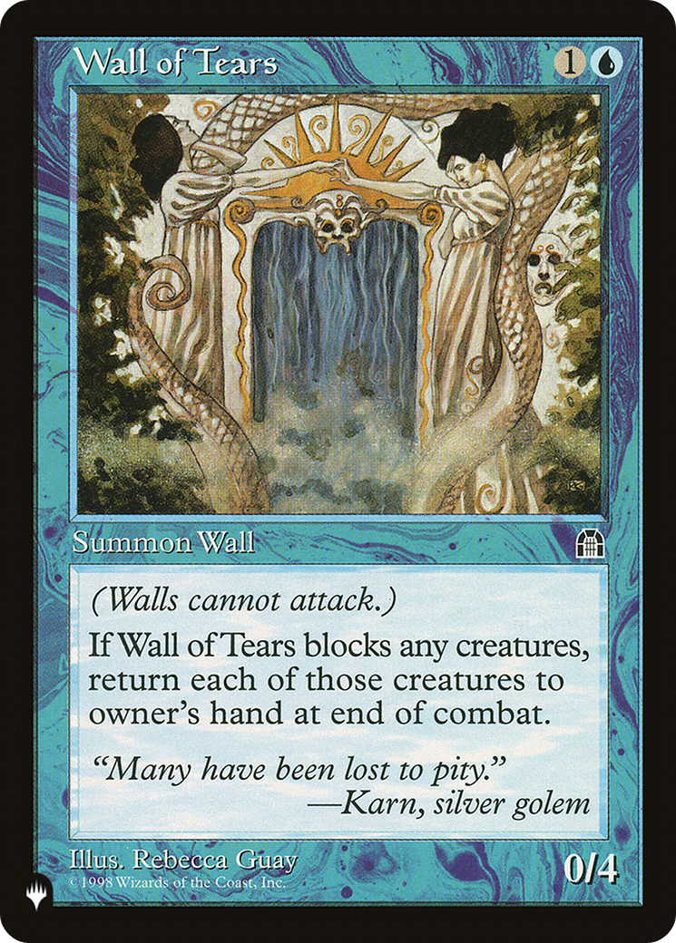 Wall of Tears [The List Reprints] | Chromatic Games