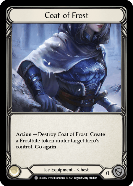 Coat of Frost [OLD005] (Tales of Aria Oldhim Blitz Deck)  1st Edition Normal | Chromatic Games