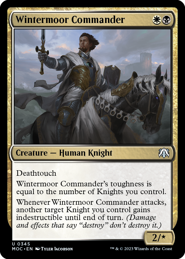 Wintermoor Commander [March of the Machine Commander] | Chromatic Games