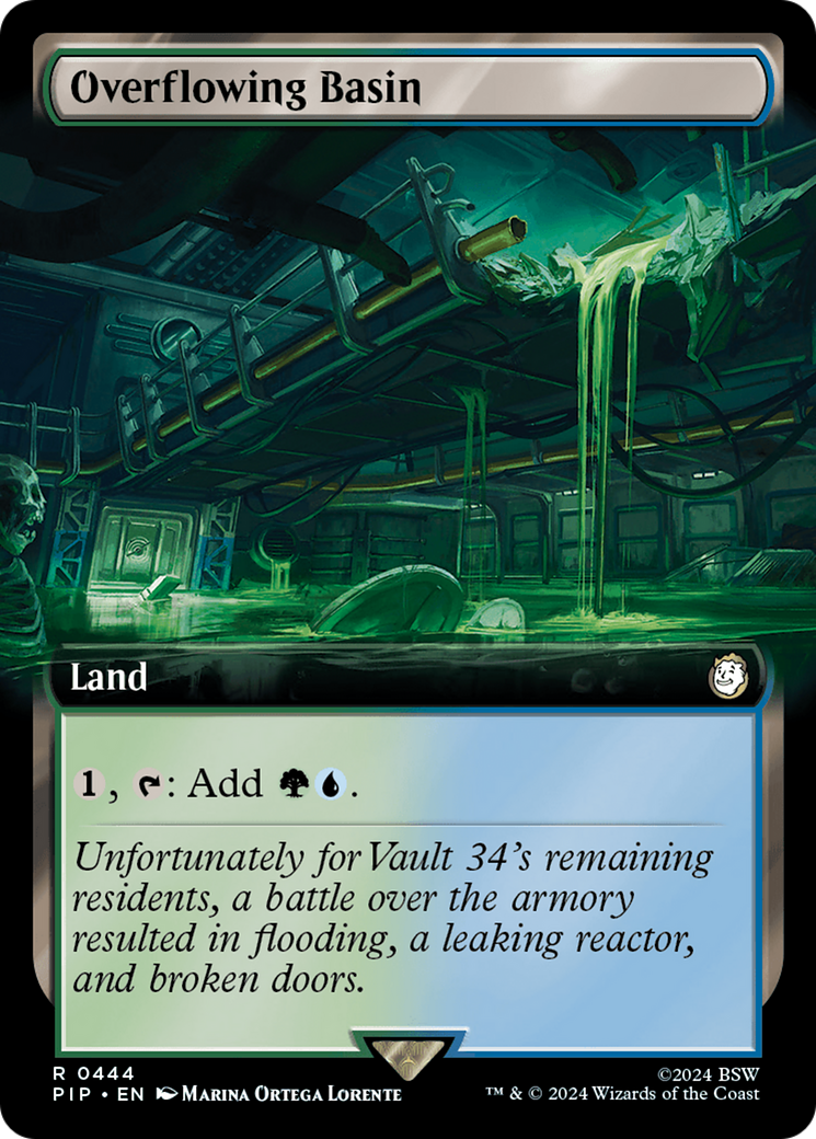 Overflowing Basin (Extended Art) [Fallout] | Chromatic Games