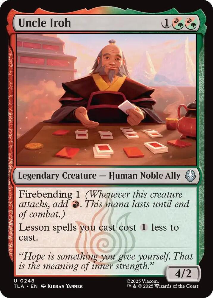 Uncle Iroh 248 (Avatar: The Last Airbender)  | Chromatic Games