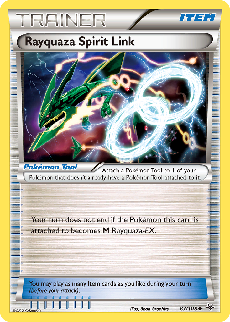 Rayquaza Spirit Link (87/108) [XY: Roaring Skies] | Chromatic Games