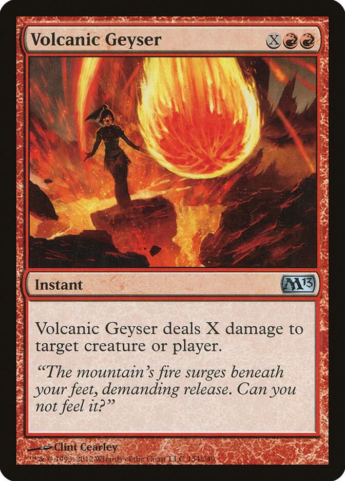 Volcanic Geyser 154/249 (Magic 2013 (M13))  | Chromatic Games