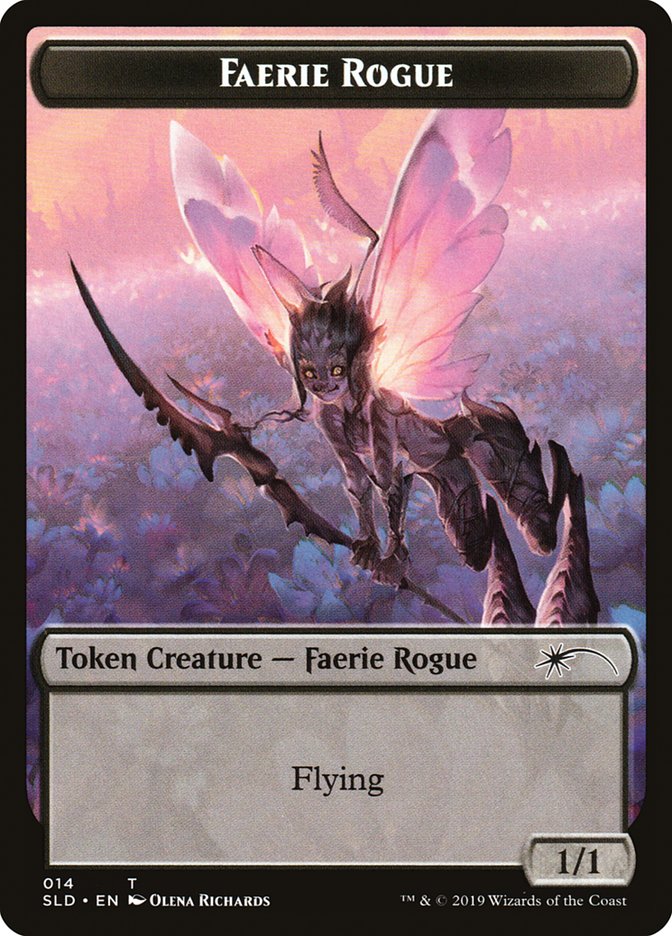 Faerie Rogue Token (014) [Secret Lair Drop Series] | Chromatic Games